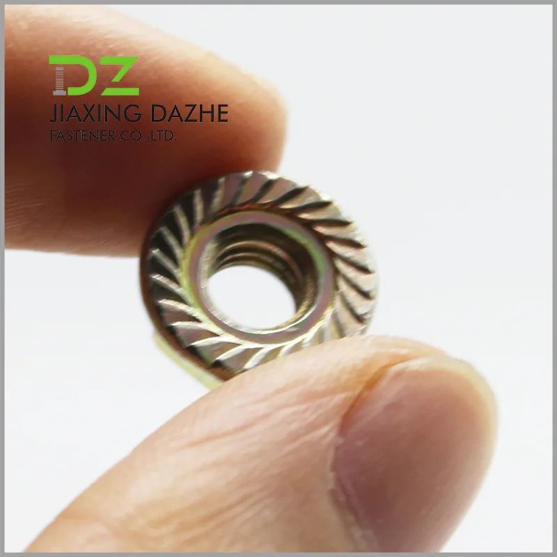 DIN6923 Steel Flange Nut